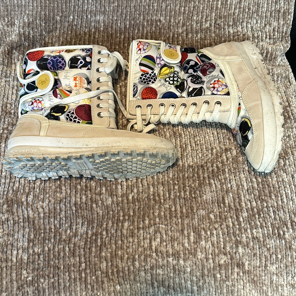 Coach Dorean booties. Size 8